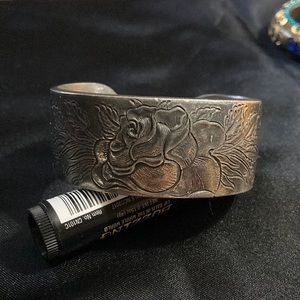 JUNE Birthflower Cuff: Rose